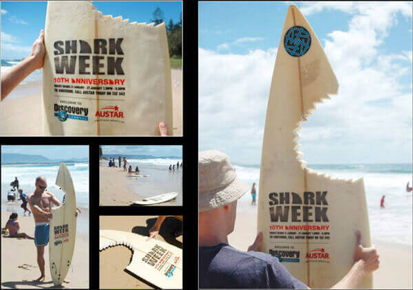Discovery Channel's Guerrilla marketing strategy for Shark Week