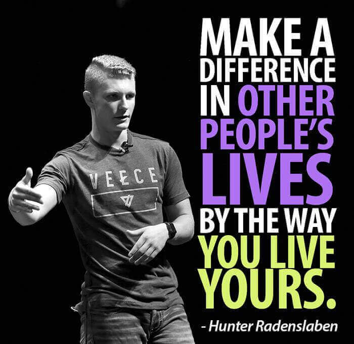 Hunter Radenslaben. Speaker, Founder of AthleteNation,Partner at Creative Olsen.