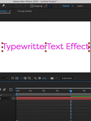 How to Add a Typewriter Effect to Text in After Effects